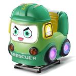 Dreamland Factory Wholesale Coin Operated Qiqu Fire Truck Kiddie Rides Amusement