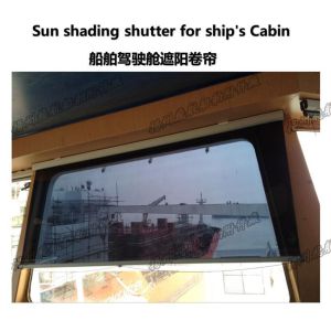 FT001- blue model marine shade shutters - cockpit light shade shutters