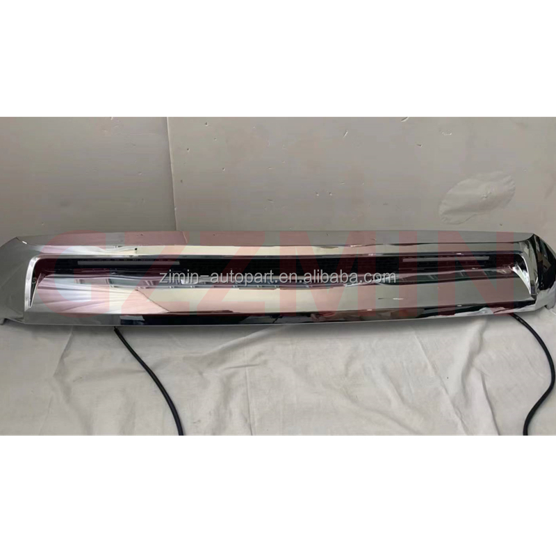 Toyota Tundra 2014 ABS Front Bumper With Light Grille In Chromed Finish