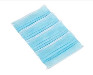 China Elastic Earloop 3 Layer Face Mask Soft 3 Ply Non Woven Face Mask factory