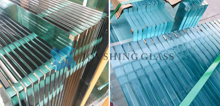 12mm Blue Tinted Safety Toughened Glass