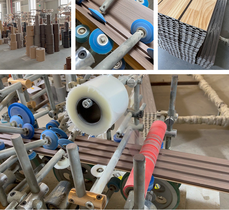 Customized Composite WPC Decorative Wall Panels Anti Corrosion