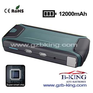 China New 12000mAh Car Jump Starter Power Bank factory
