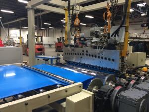 China PP Foam Stationary Plastic Sheet Production Line For Handbags Luggages factory