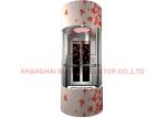 1000kg Center Opening Door Sightseeing Vvvf Panoramic Glass Lift Elevator