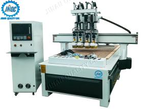 China Automatic Tool Changer Computer Controlled Wood Router Machine With 4 Heads factory