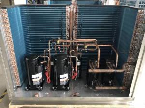 China 44 KW air source heat pump water heater factory