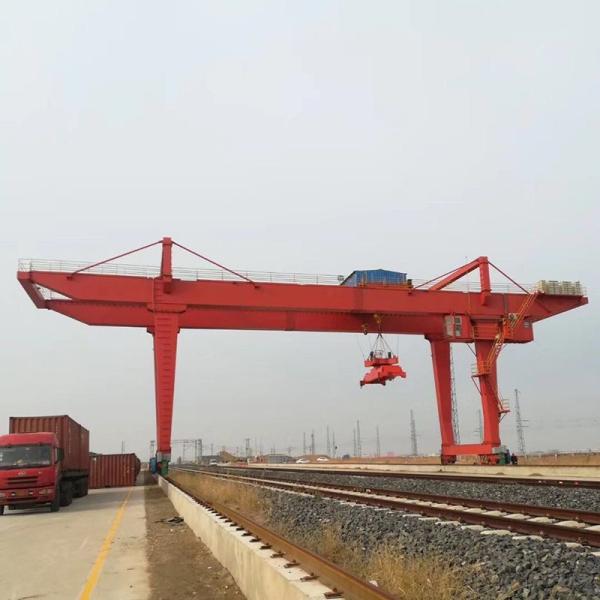 20-50 Ton Heavy Duty Mobile Double Girder Gantry Crane With Remote Control