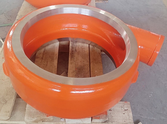 A05 F6110 Volute Liner For 6 Inch Metal Lined Slurry Pumps Spare Parts
