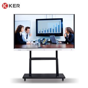China School Education LCD Finger Touch Screen Interactive Whiteboard factory
