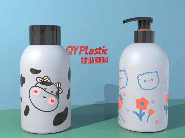 Family Group Shampoo Plastic Bottle For Body Wash 200ml 1000ml Amber Color