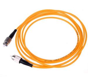 China Orange color Fiber Optic Patch Cord FC To FC Multimode Simplex factory