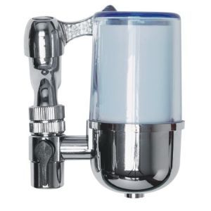 Clean And Pure Water Filter Tap Attachment , Bathroom Sink Faucet Filter 4 ºC -