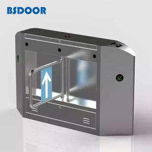 China DC Motor Pedestrian 1000mm Width Train Station Turnstile Optical Access Control factory