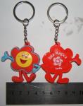 Eco Friendly 3D Flexible Custom Plastic Keychains For Boy'S Gift