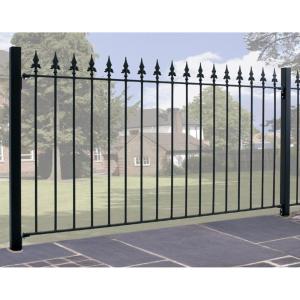 China Zinc Spearhead Top Iron Wrought Fence 4ft 5ft 6ft 8ft 1.2mm-2.5mm factory