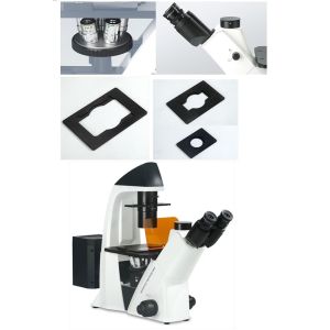 China Infinity Plan Objective Inverted Epifluorescence Microscope , Inverted Optical Microscope factory