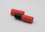 Color Matching Cylindrical Plastic Lipstick Tube , Empty Liquid Lipstick