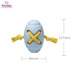 Rubber Material 128X51mm Food Leakage Pet Chew Toys