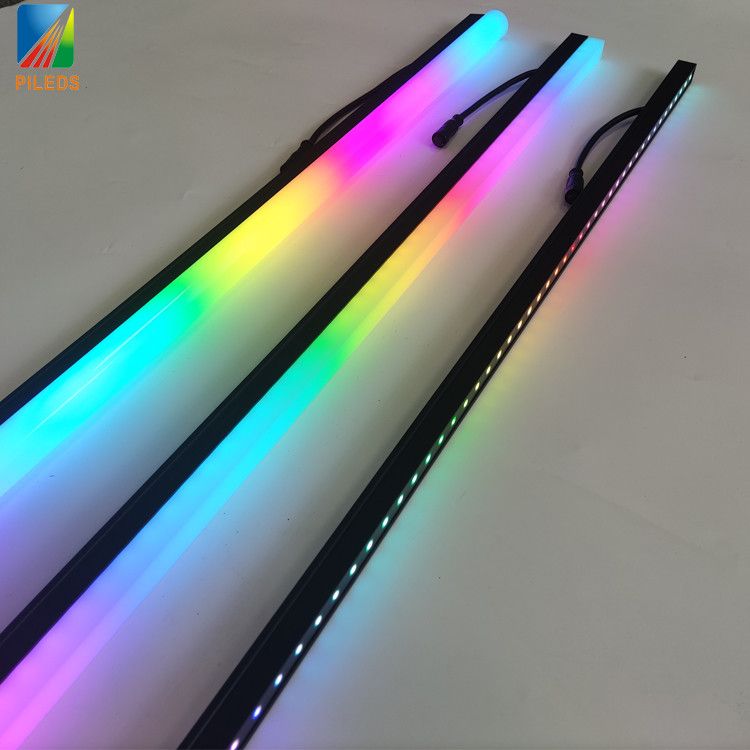 24V RGBW 60PIXELS/M Dimming Gamma Correction LED Pixel Video Bar Linear Rigid Strip Stage Bar