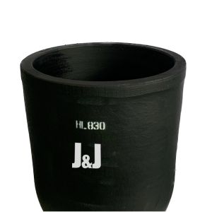 China High Pure Silicon Carbide Graphite Crucible Conventional Circular Crucible Metal Melting on sale