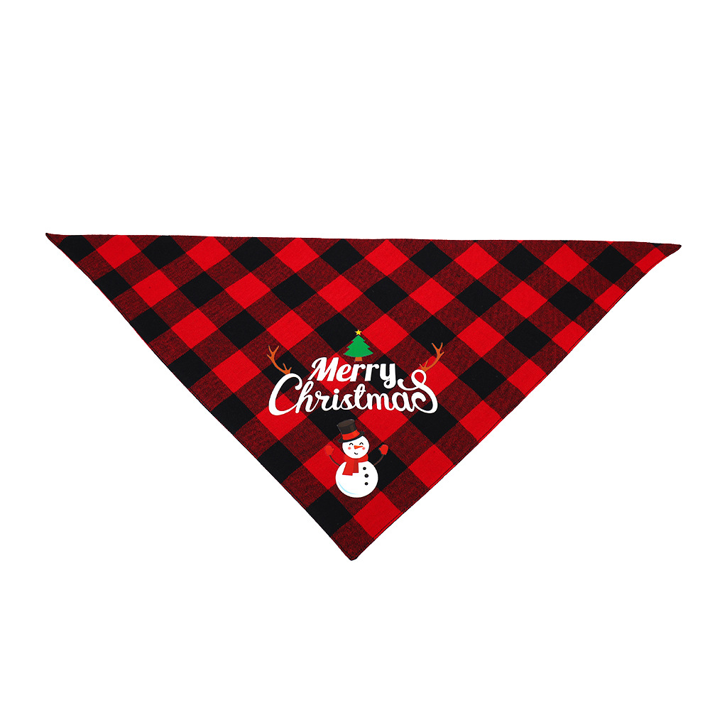 Polyester Pattern Personalized Pet Bandana Triangle Dog Cooling Bandana