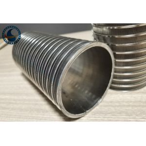China Ss 201 304 316l 321 Wedge Wire Screen Back Flush Filter Drum on sale