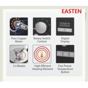 700-900W Thermo Cooker for Home Use/ 1.5 Liters Wifi App Thermo Mixer Heating