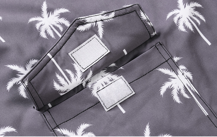 Light Male Beach Shorts Flattering Shape Elasticated Waistband High Resolution Images