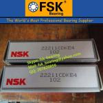 Cheap Spherical Roller Bearings 55*100*25mm NSK 22211CDKE4