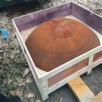 Customized Steel Fire Pits Metal Stamping Garden Corten Steel fire bowls Eco
