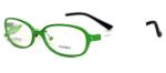 Green Color Ultra Lightweight Eyeglass Frames / Oval Plastic Super Light