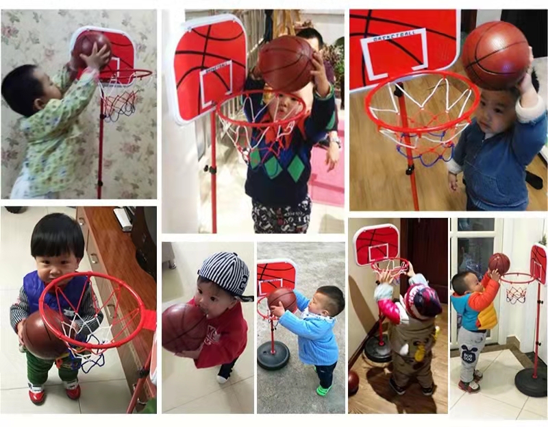 Adjustable Height Basketball Hoop And Stand Inflatable Foldable Basketball Hoop