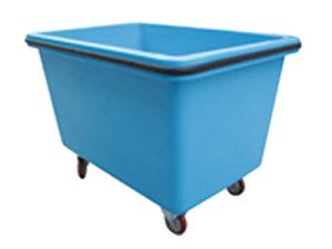 China Stackable Laundry Trolley Cart Virgin Polyethylene Material Lightweight 31KG factory