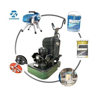 China Efficient 18.5KW Concrete Grinder And Polisher 920mm Grinding Width factory