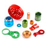 Stainless steel turning parts Aluminum anodized parts turning and milling