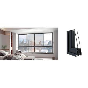 Buy cheap GC90 Aluminum Frame Sliding Windows Anodized Commercial Aluminum Sliding Windows from wholesalers