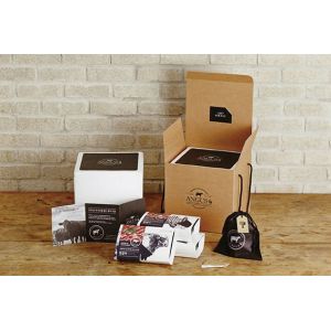 China Recycled 0.20mm Varnish Coating Kraft Paper Gift Boxes on sale