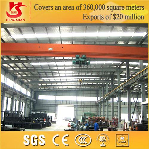 Electric Hoist travelling Bridge lda single girder crane