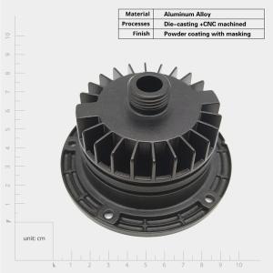 China Excellent Corrosion Resistance Die Cast Aluminum Heat Sink Housing For In Electronic Devices factory