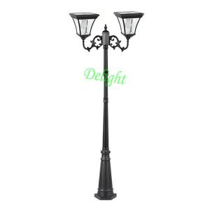 Double Heads Solar Garden Lights for outdoor decorating (DL-SG16C)