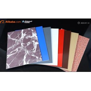 ISO9001 Certified Fireproof ACP ACM Panels for Ceiling and Diverse Usage