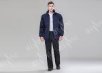 Front Windbreaker Buttons Outdoor Work Clothes Mens Jacket For Workers