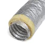 Aluminum Foil And Fiberglass Insulation insulated ducting For AC Insulated Duct
