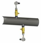 Temperature 90 C Effluent Flow Meter DN50 - 700