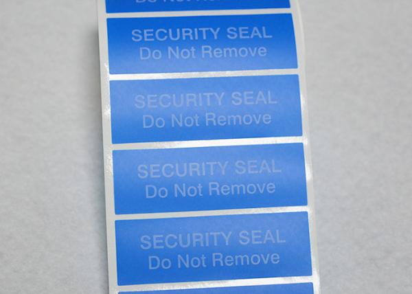 Non Residue Security Stickers VOID Label in Transparent Color