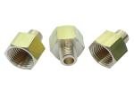 Brass Pipe Fitting Adapter 1/4 NPT Male x 1/2 NPT Female Brass Safety Relief