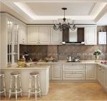 3000mm Solid Wood Kitchen Cabinets