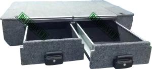 China ARB STYLE 4WD REAR STORAGE ROLLER DRAWER SYSTEMS AND RACK DIVIDERS FOR TOYOTA LAND CRUISER PRADO LC120 factory