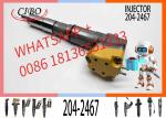 Excavator 3412E/3408E Engine ,Common Rail Fuel Injector 204-2467 2042467,